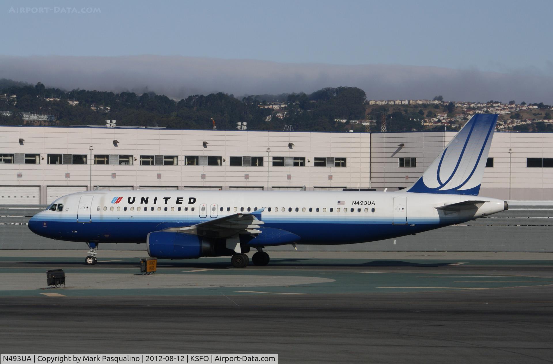 N493UA, 2002 Airbus A320-232 C/N 1821, Airbus A320