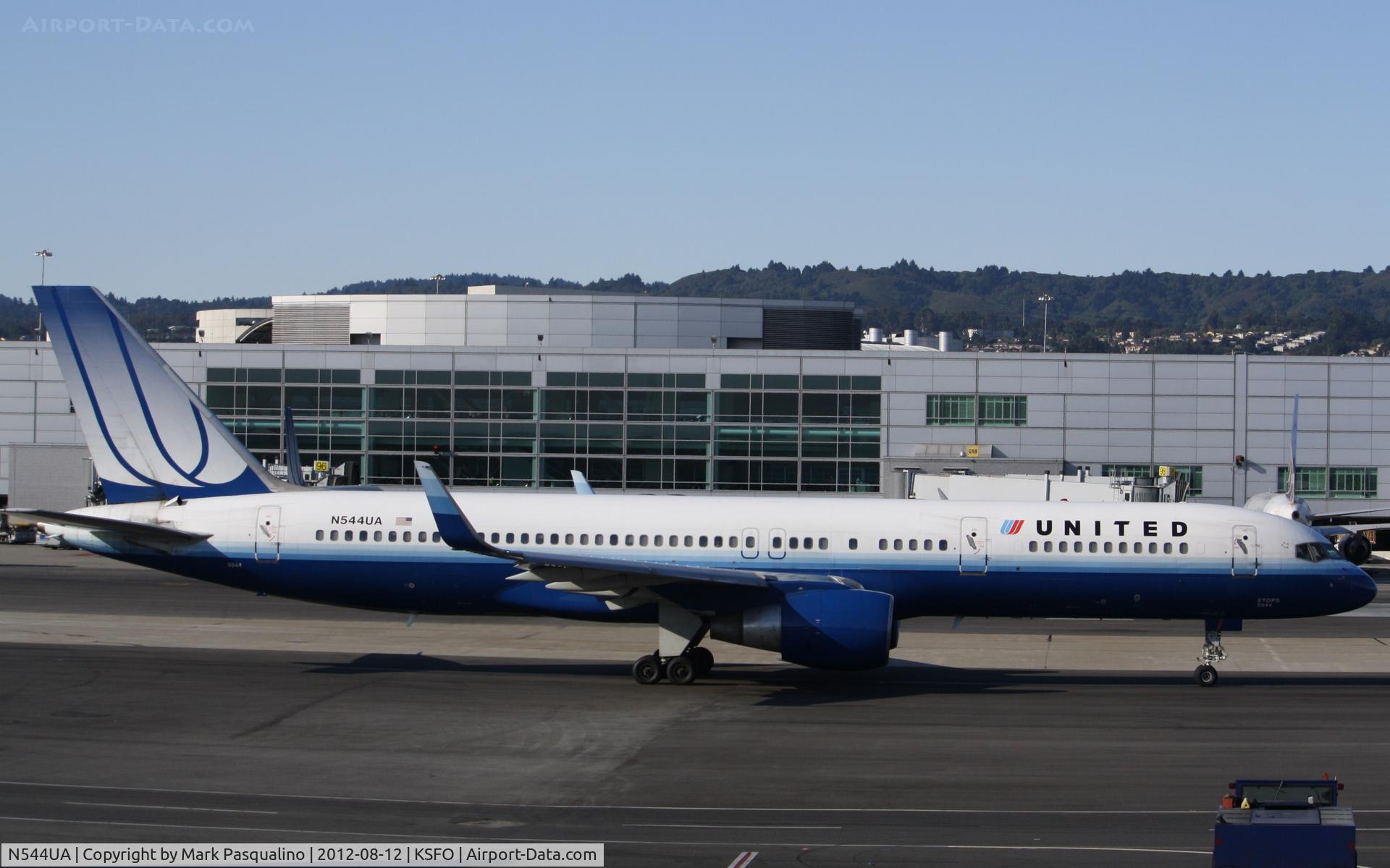 N544UA, 1991 Boeing 757-222 C/N 25322, Boeing 757-200