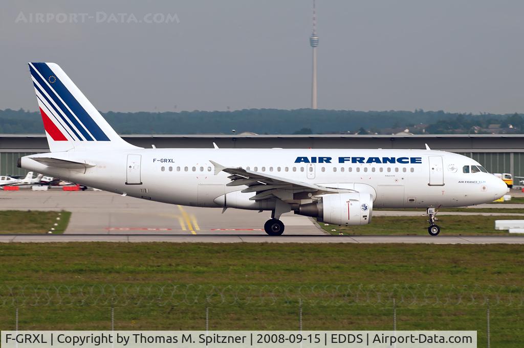 F-GRXL, 2006 Airbus A319-111 C/N 2938, Air France F-GRXL o/c