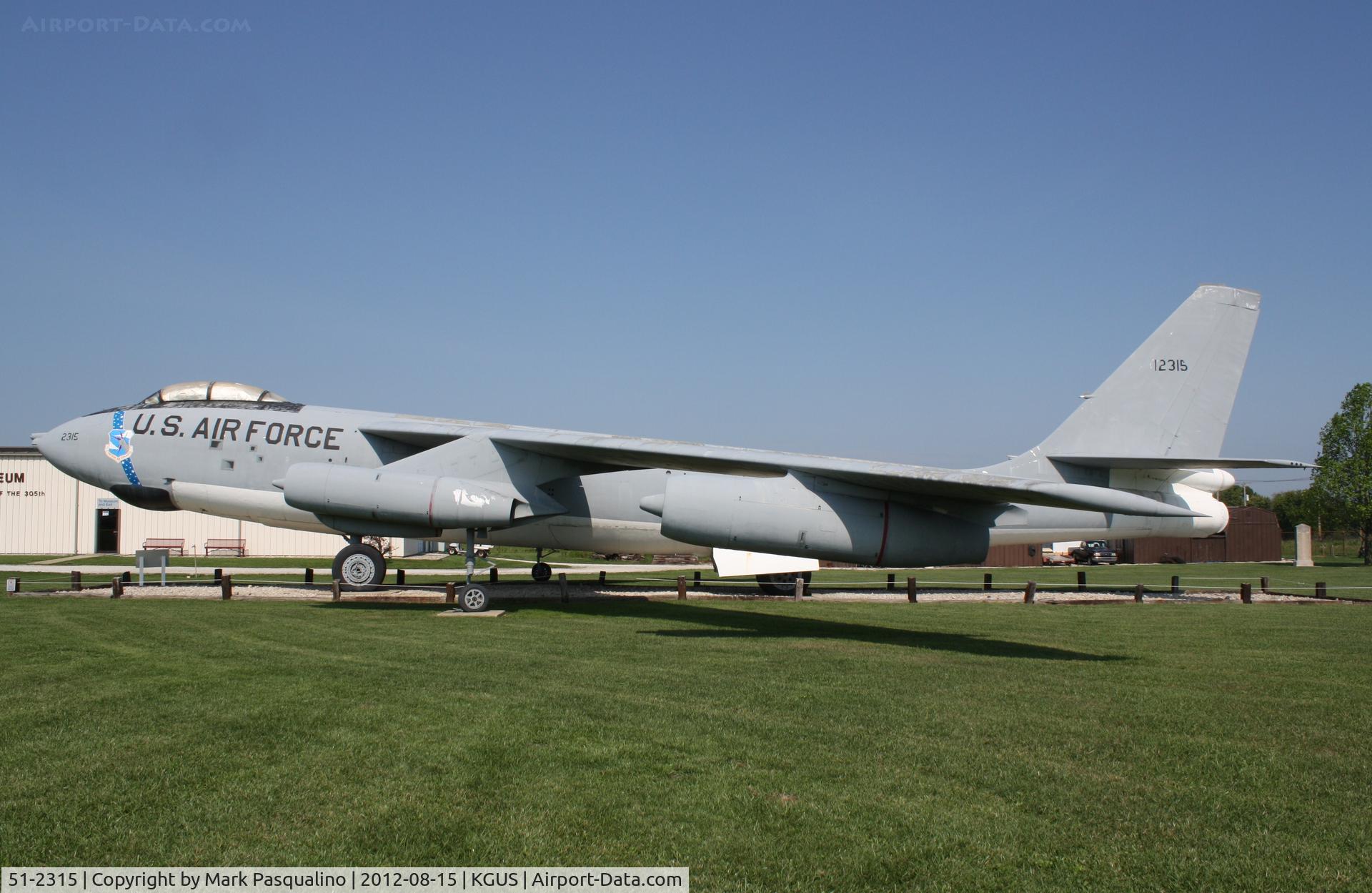 51-2315, 1951 Boeing B-47B-50-BW Stratojet C/N 450368, Boeing B-47B