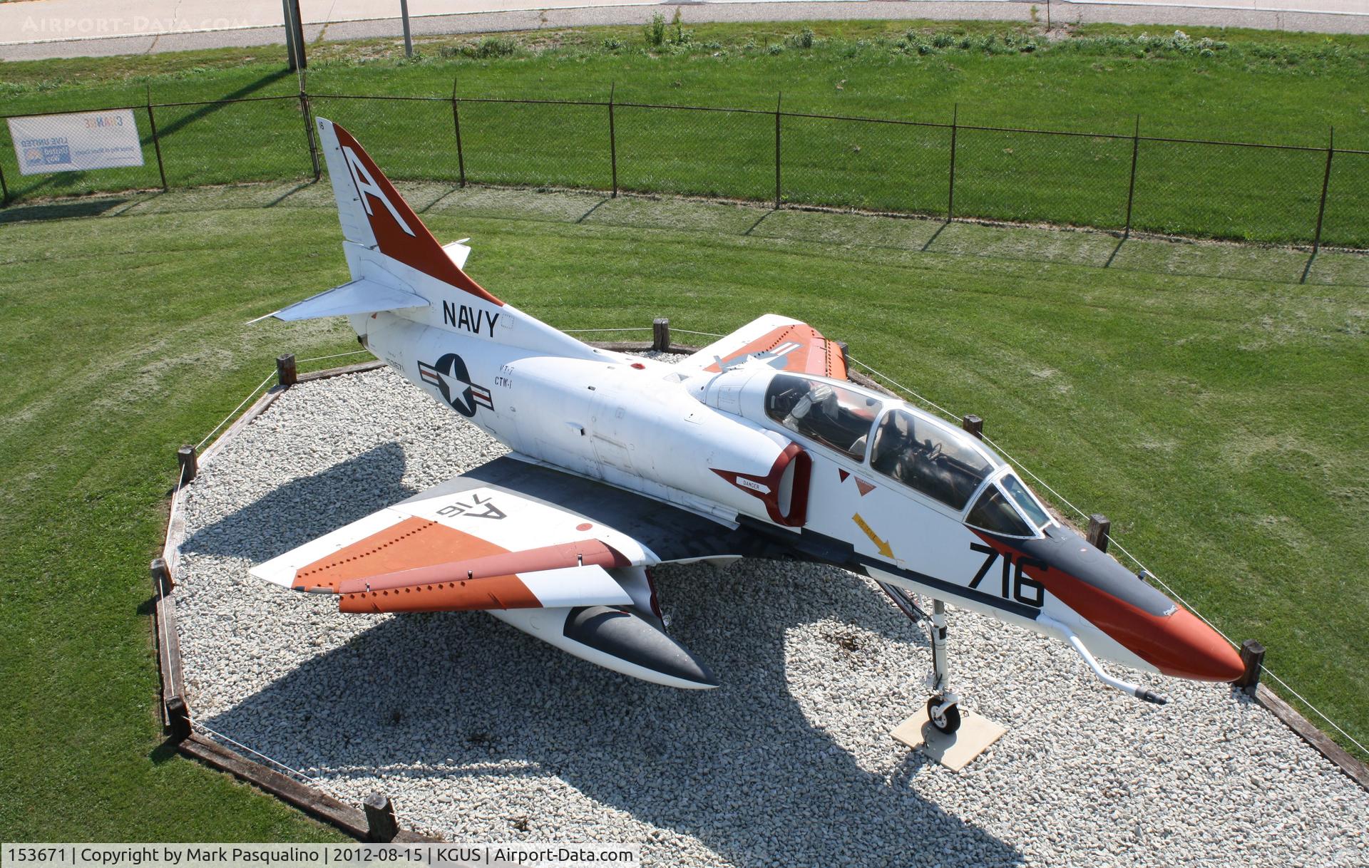 153671, Douglas TA-4J Skyhawk C/N 13609, Douglas TA-4J