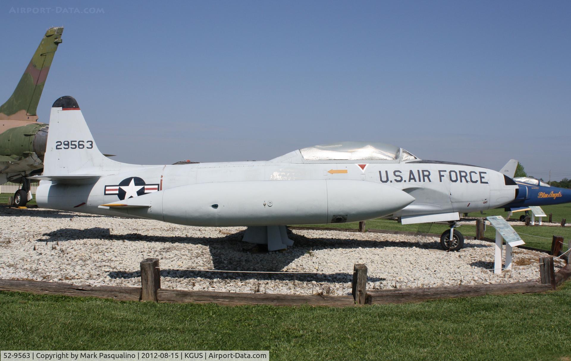 52-9563, 1952 Lockheed T-33A-1-LO Shooting Star C/N 580-7723, Lockheed T-33A