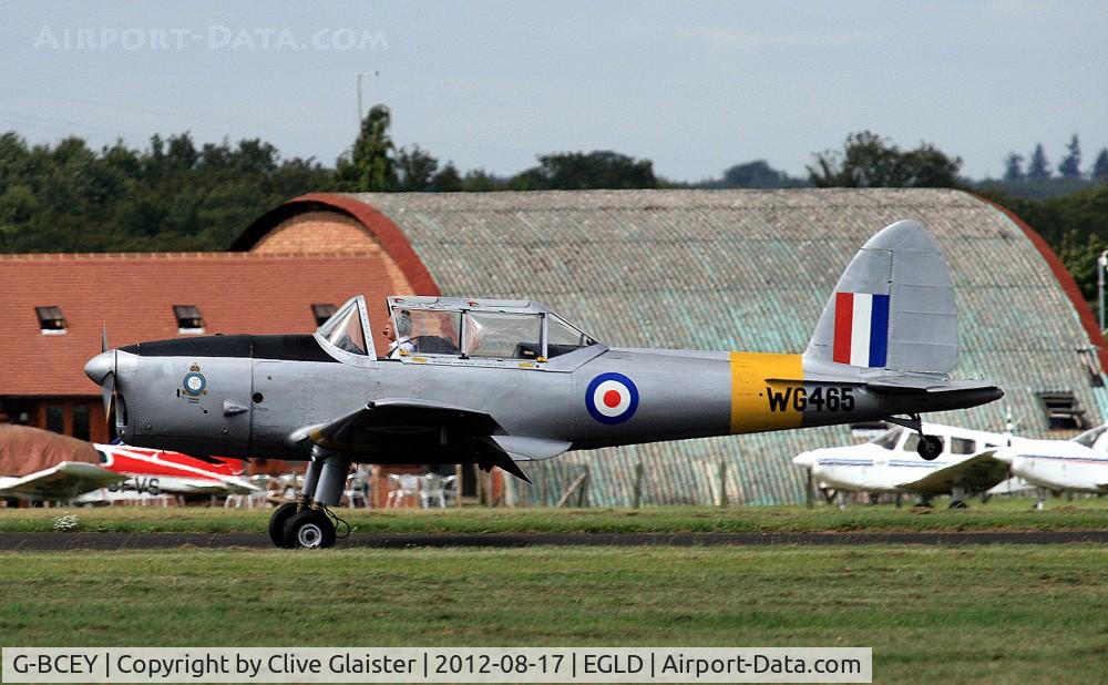 G-BCEY, 1951 De Havilland DHC-1 Chipmunk T.10 C/N C1/0515, Ex: WG465 > G-BCEY - Been in private hands since May 1974