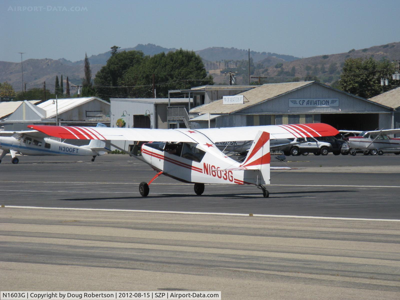 N1603G, 1968 Champion 7ECA Citabria C/N 609, 1968 Champion 7ECA CITABRIA, Lycoming O-235 115 Hp, landing roll Rwy 22, pattern work dual instruction