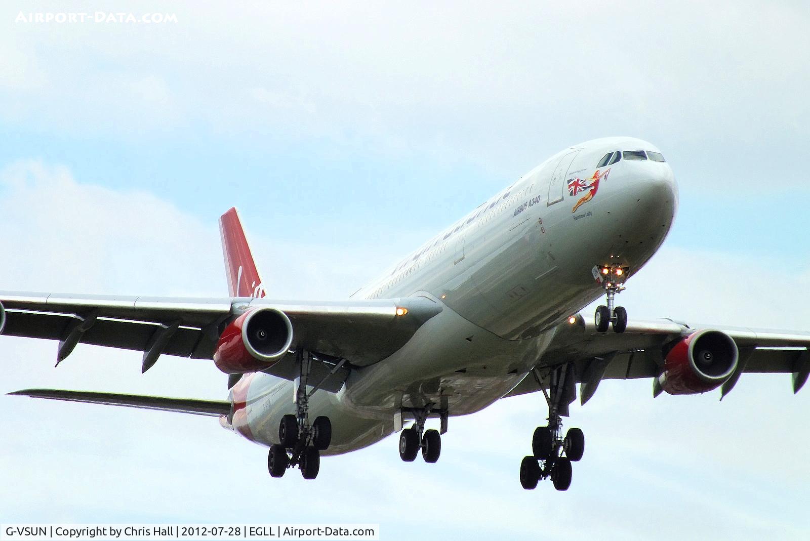 G-VSUN, 1996 Airbus A340-313 C/N 114, Virgin Atlantic Airways