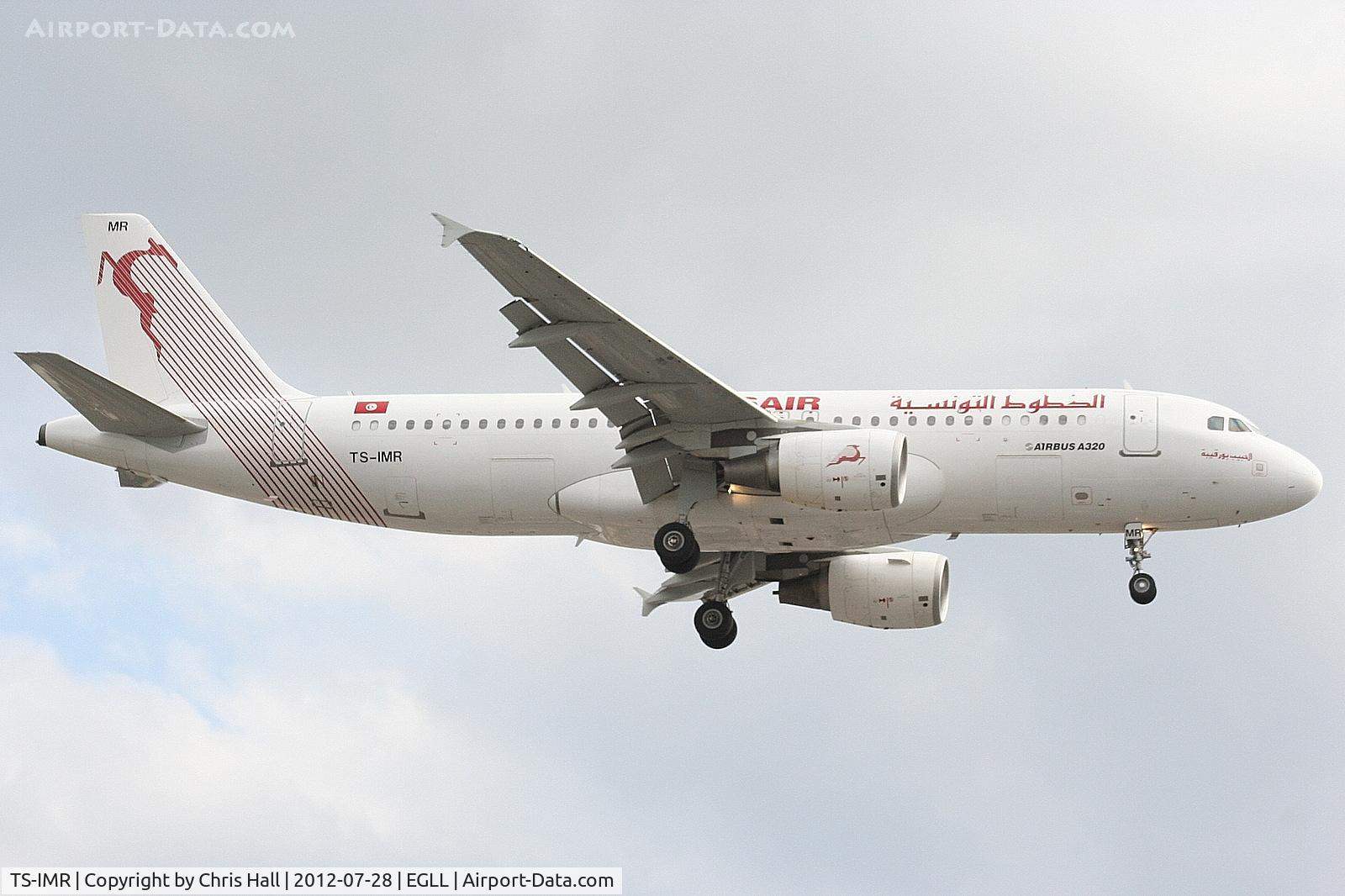 TS-IMR, 2010 Airbus A320-214 C/N 4344, Tunisair