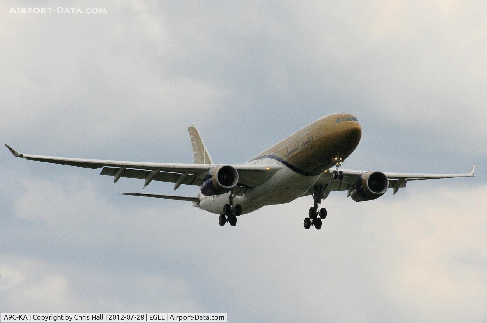 A9C-KA, 1999 Airbus A330-243 C/N 276, Gulf Air
