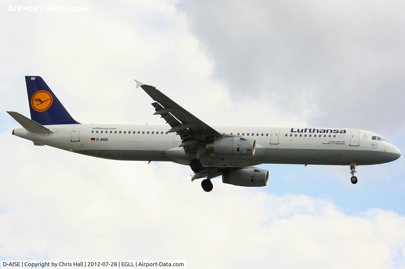 D-AISE, 2000 Airbus A321-231 C/N 1214, Lufthansa
