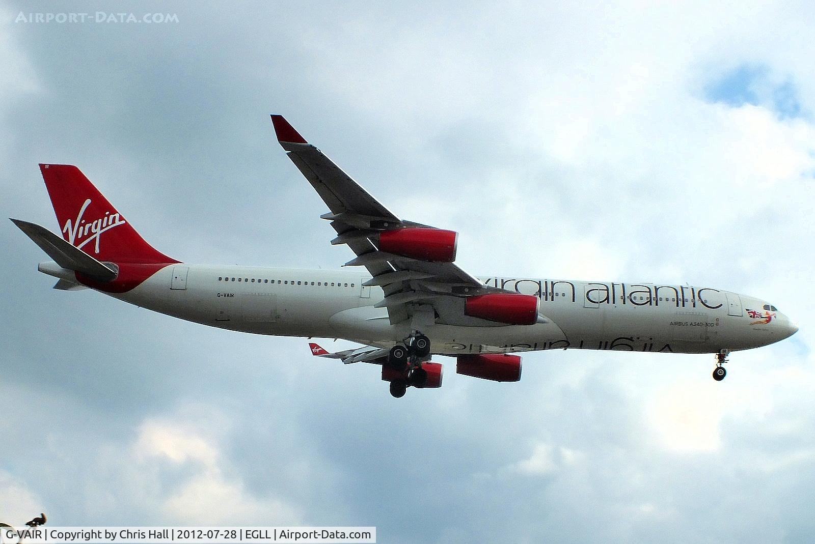 G-VAIR, 1997 Airbus A340-313 C/N 164, Virgin Atlantic Airways