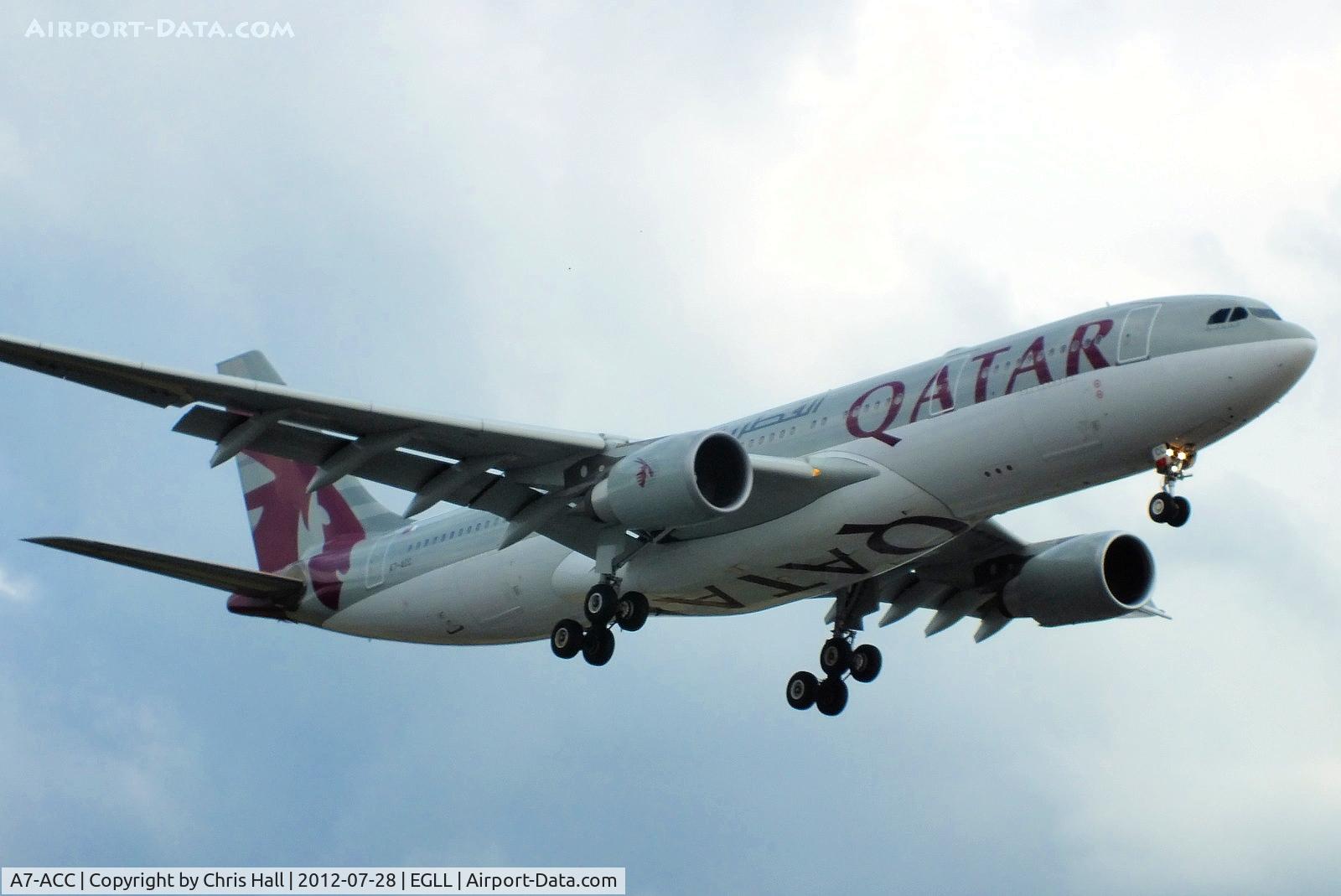 A7-ACC, 2003 Airbus A330-202 C/N 511, Qatar Airways