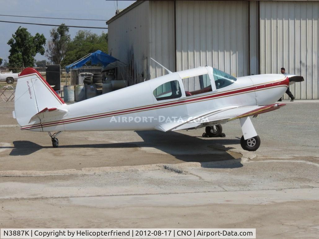 N3887K, 1948 Globe GC-1B Swift C/N 3587, Parked at the paintshop