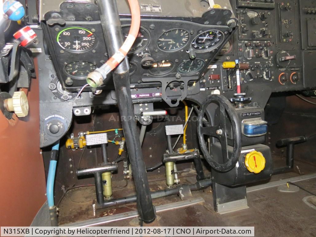 N315XB, Max Holste MH-1521M Broussard C/N 23, Cocpit instrument area