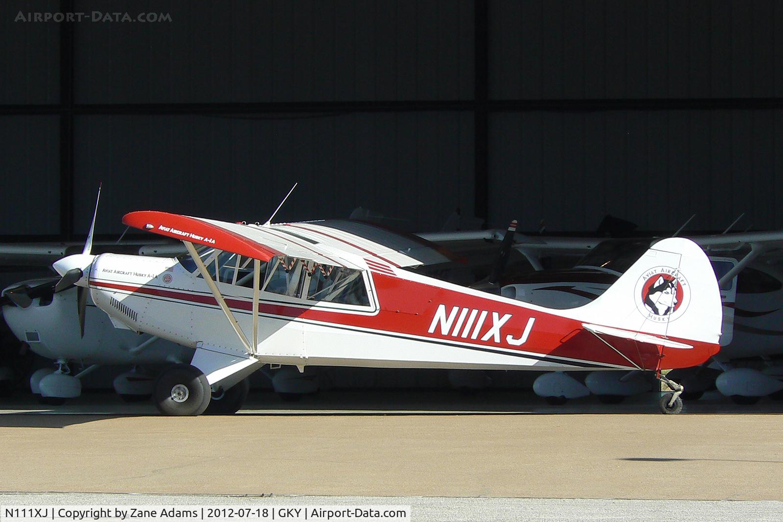 N111XJ, 1998 Aviat A-1A Husky C/N 1429, At Arlington Municpal