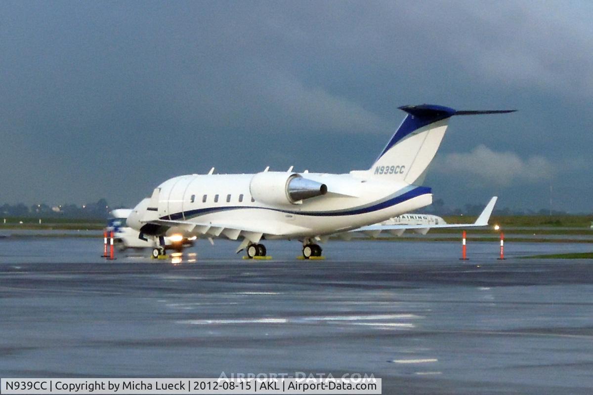N939CC, 1992 Canadair Challenger 601-3A (CL-600-2B16) C/N 5124, At Auckland