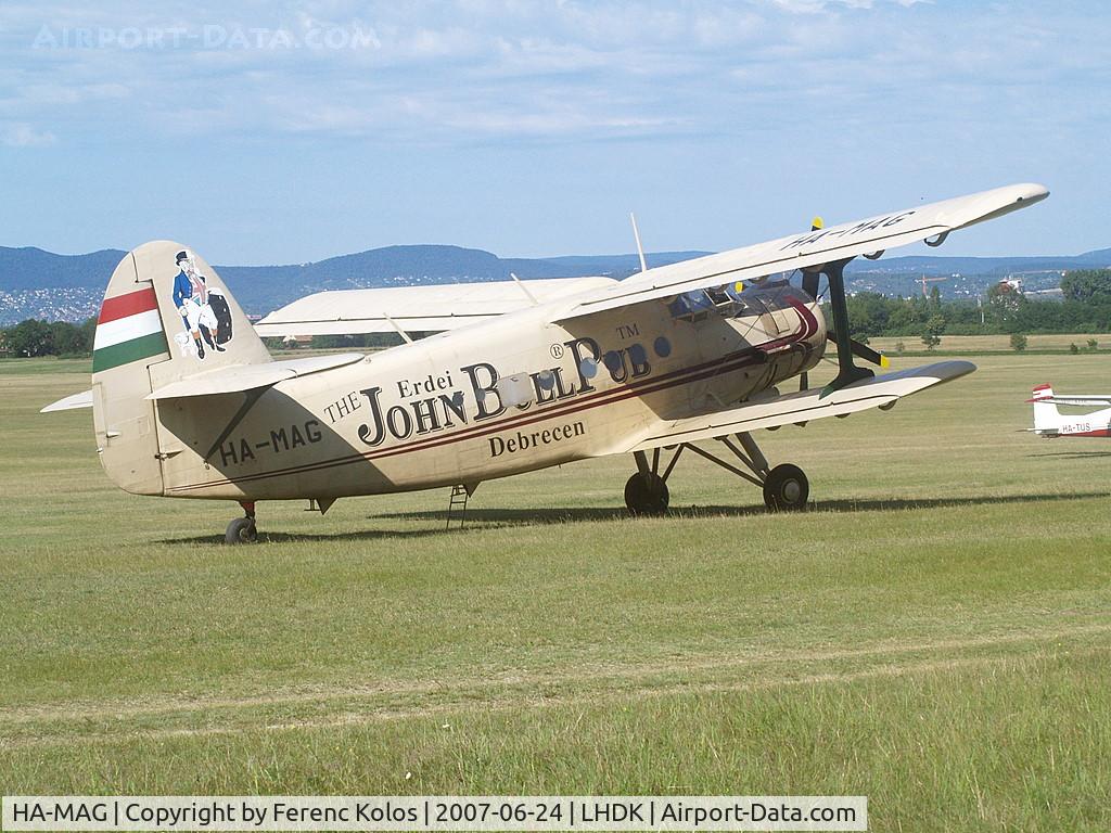 HA-MAG, Antonov (PZL-Mielec) An-2P C/N 1G114-36, Dunakeszi