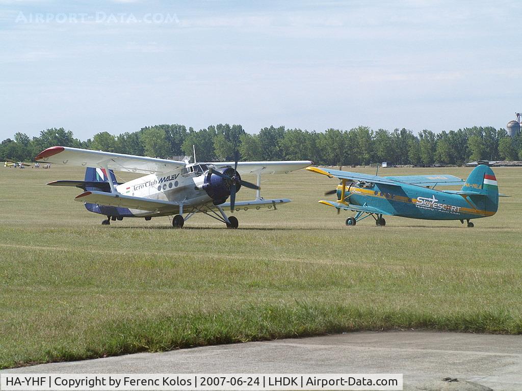 HA-YHF, 1988 PZL-Mielec AN-2PF C/N 1G224-13, Dunakeszi