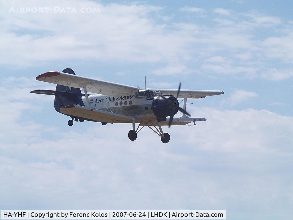 HA-YHF, 1988 PZL-Mielec AN-2PF C/N 1G224-13, Dunakeszi