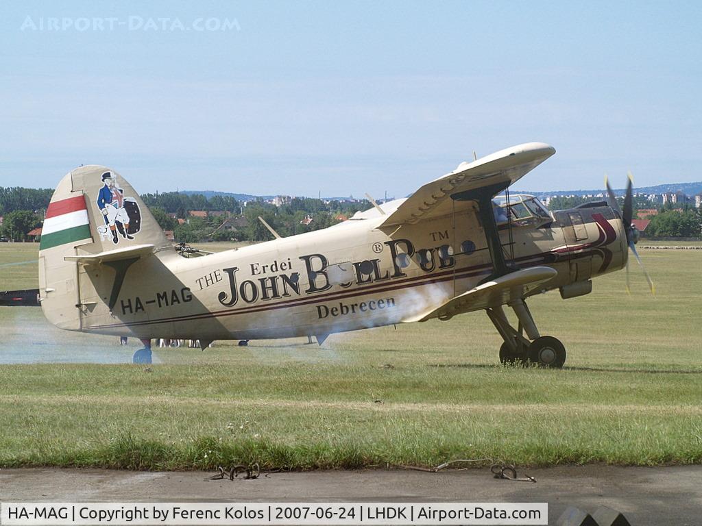 HA-MAG, Antonov (PZL-Mielec) An-2P C/N 1G114-36, Dunakeszi