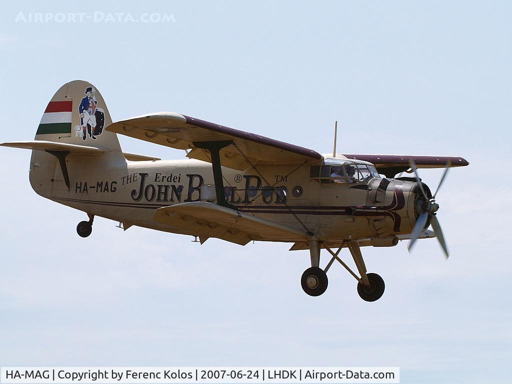 HA-MAG, Antonov (PZL-Mielec) An-2P C/N 1G114-36, Dunakeszi