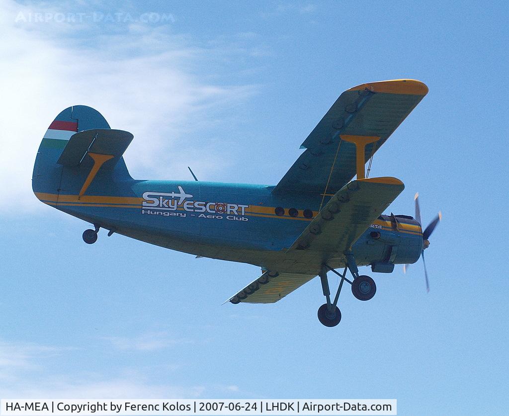 HA-MEA, 1979 PZL-Mielec An-2R C/N 1G186-07, Dunakeszi
