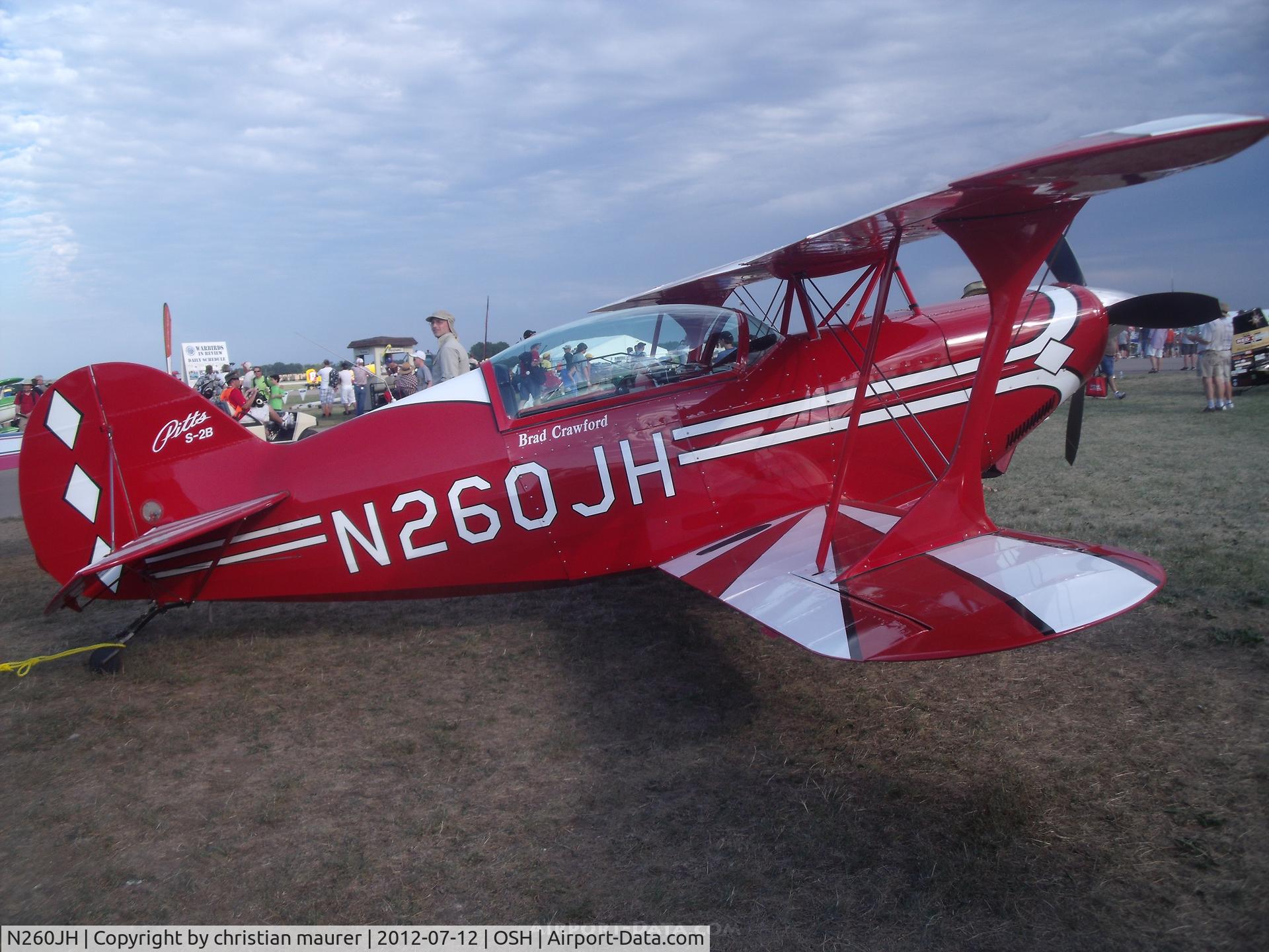 N260JH, 1983 Aerotek Pitts S-2A Special C/N 5012, pitts