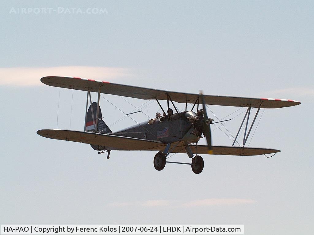 HA-PAO, 1954 PZL-Okecie CSS-13 (Polikarpov Po-2) C/N 0448, Dunakeszi