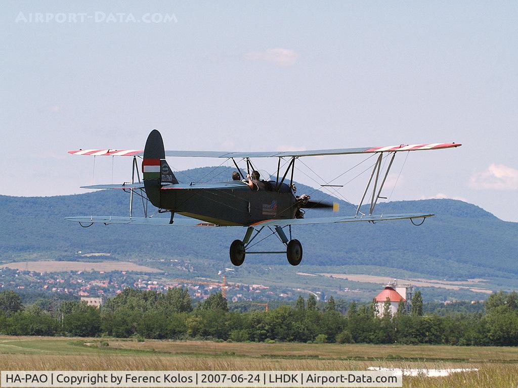 HA-PAO, 1954 PZL-Okecie CSS-13 (Polikarpov Po-2) C/N 0448, Dunakeszi