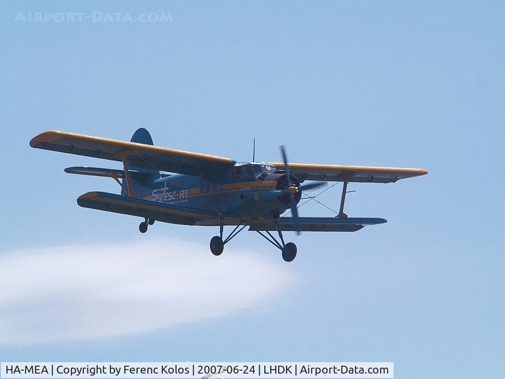 HA-MEA, 1979 PZL-Mielec An-2R C/N 1G186-07, Dunakeszi