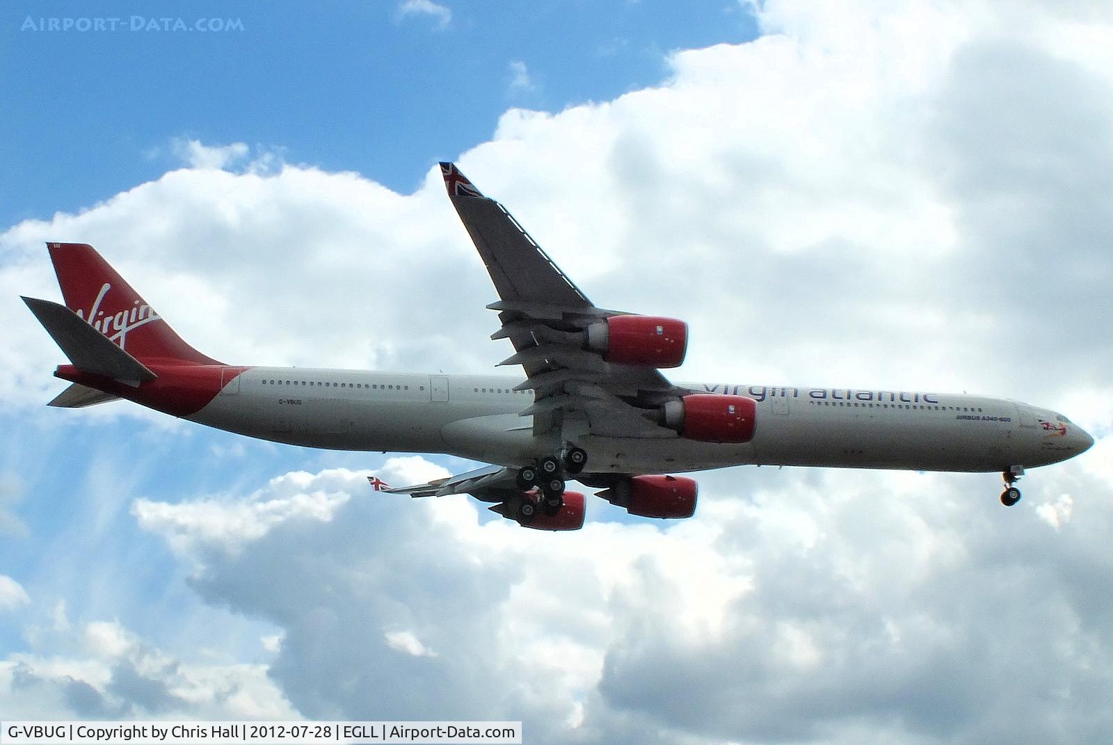 G-VBUG, 2007 Airbus A340-642 C/N 804, Virgin Atlantic Airways
