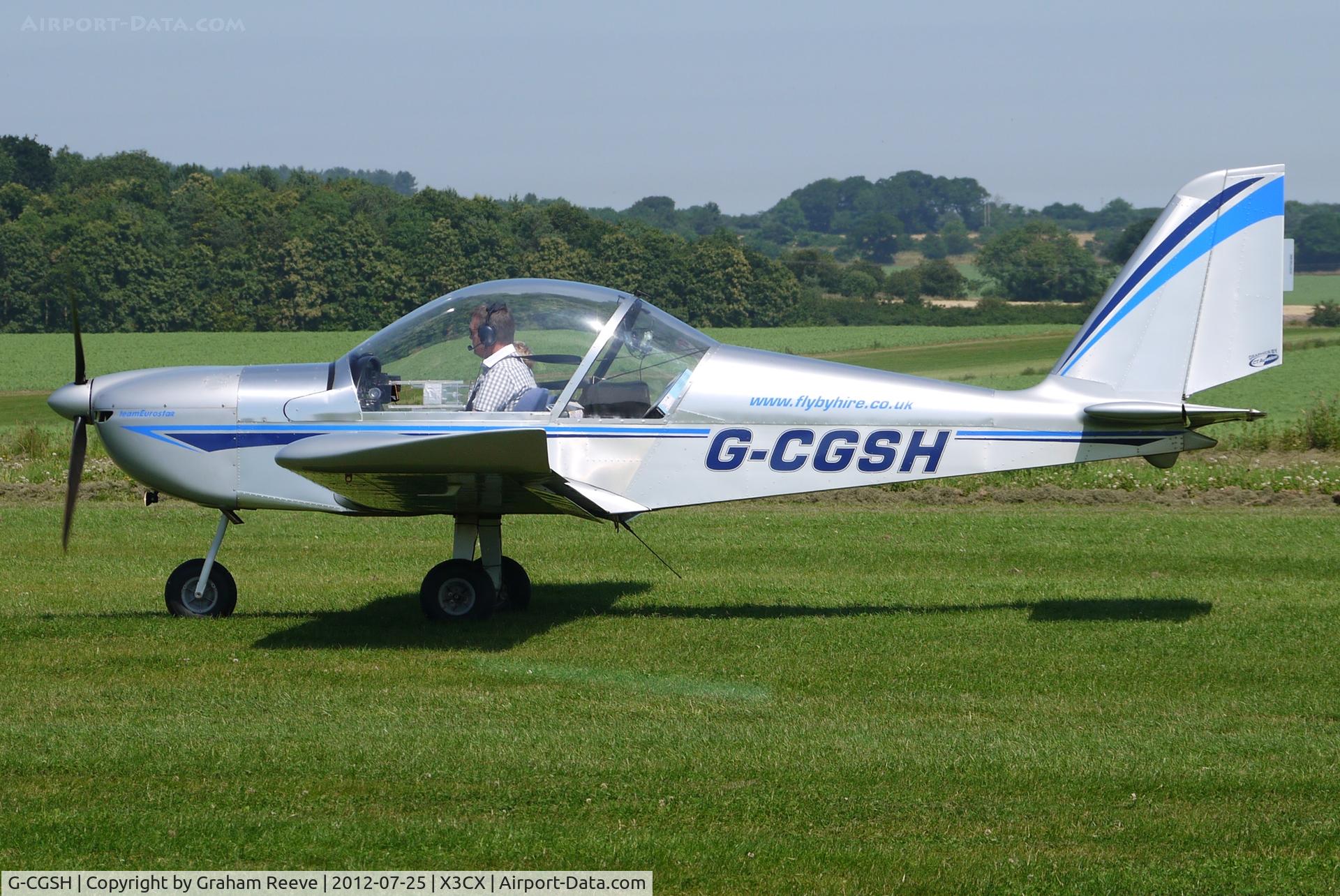G-CGSH, 2010 Cosmik EV-97 TeamEurostar UK C/N 3604, Seen at Northrepps.