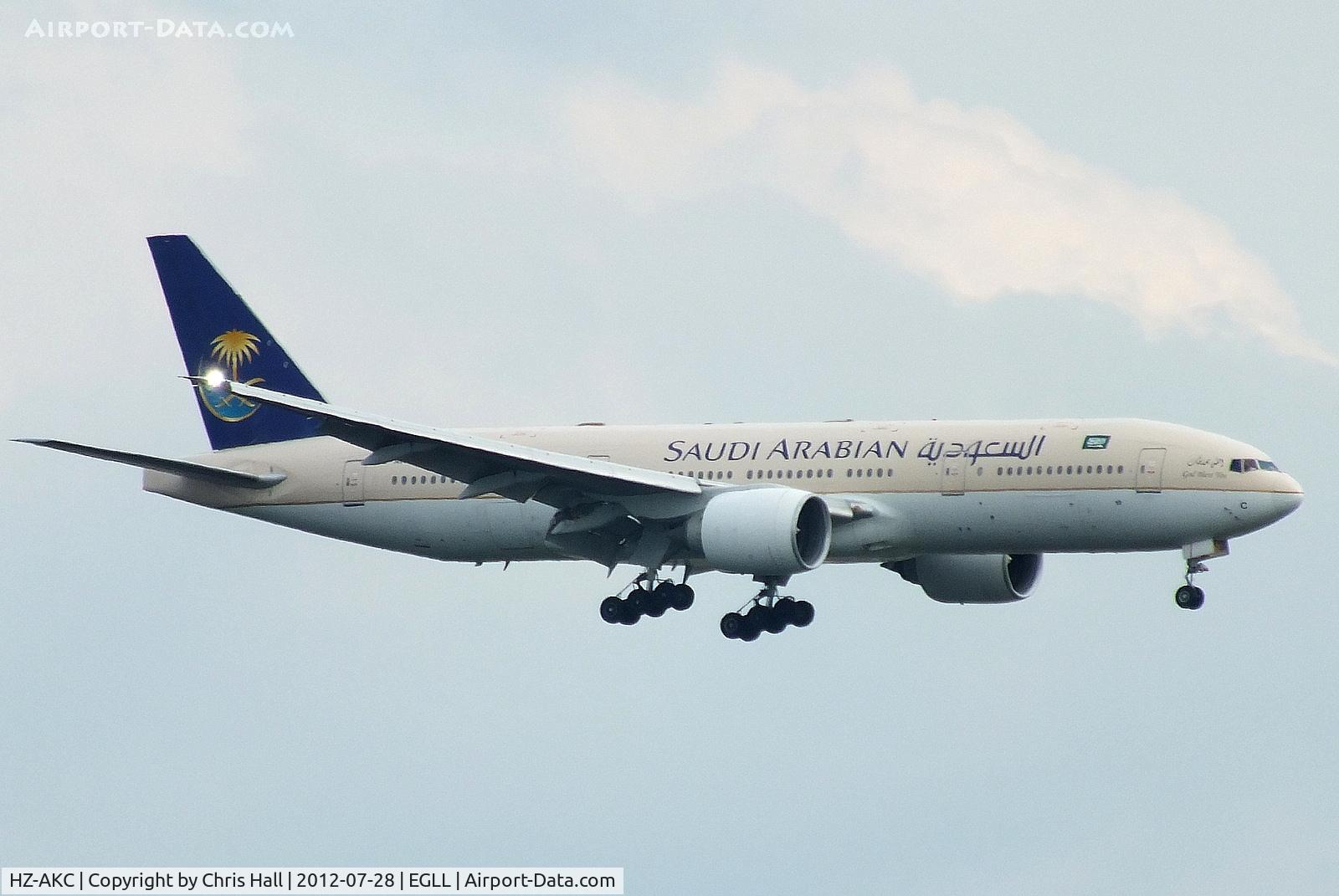 HZ-AKC, 1997 Boeing 777-268/ER C/N 28346, Saudi Arabian Airlines
