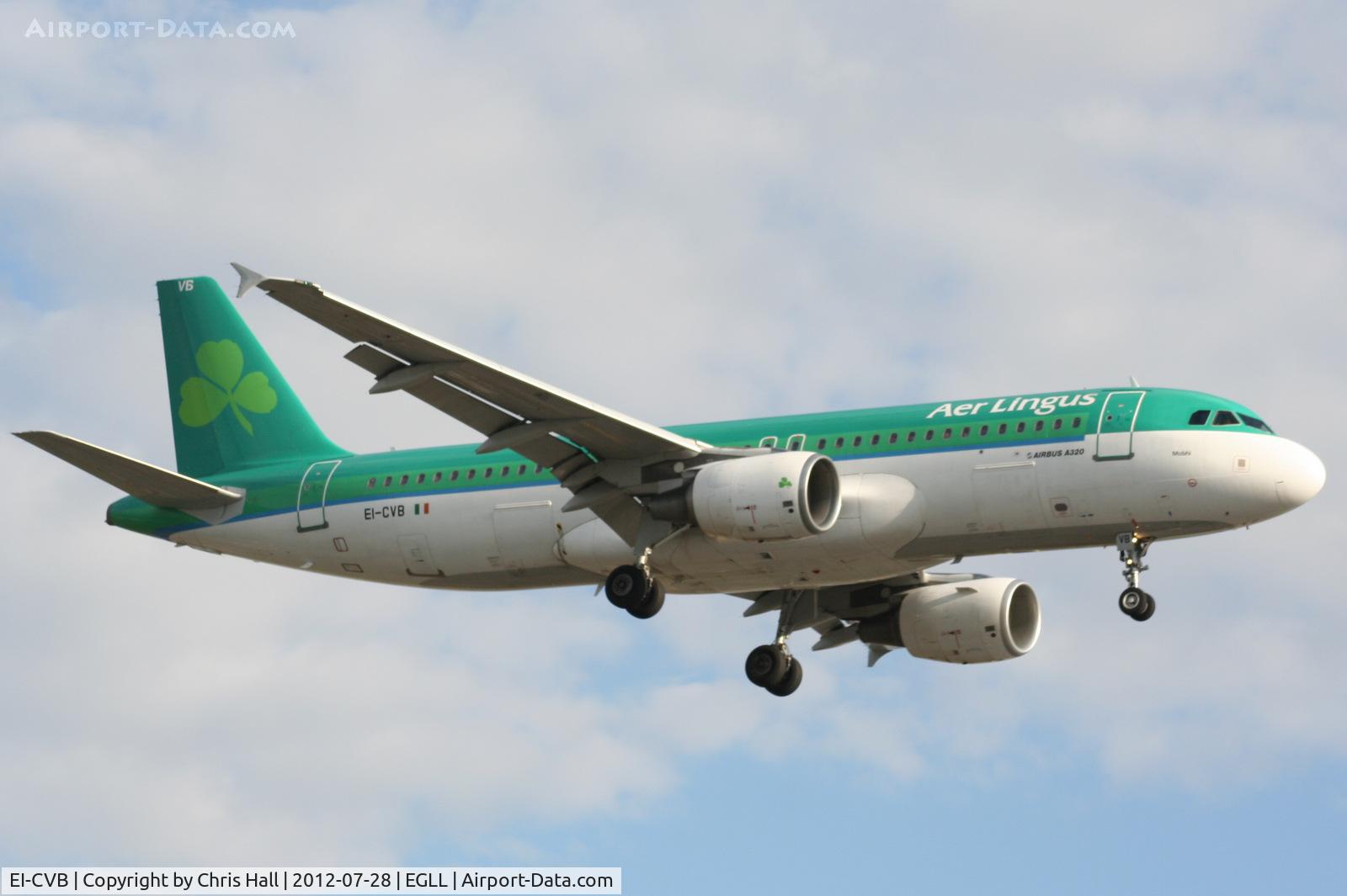 EI-CVB, 2000 Airbus A320-214 C/N 1394, Aer Lingus