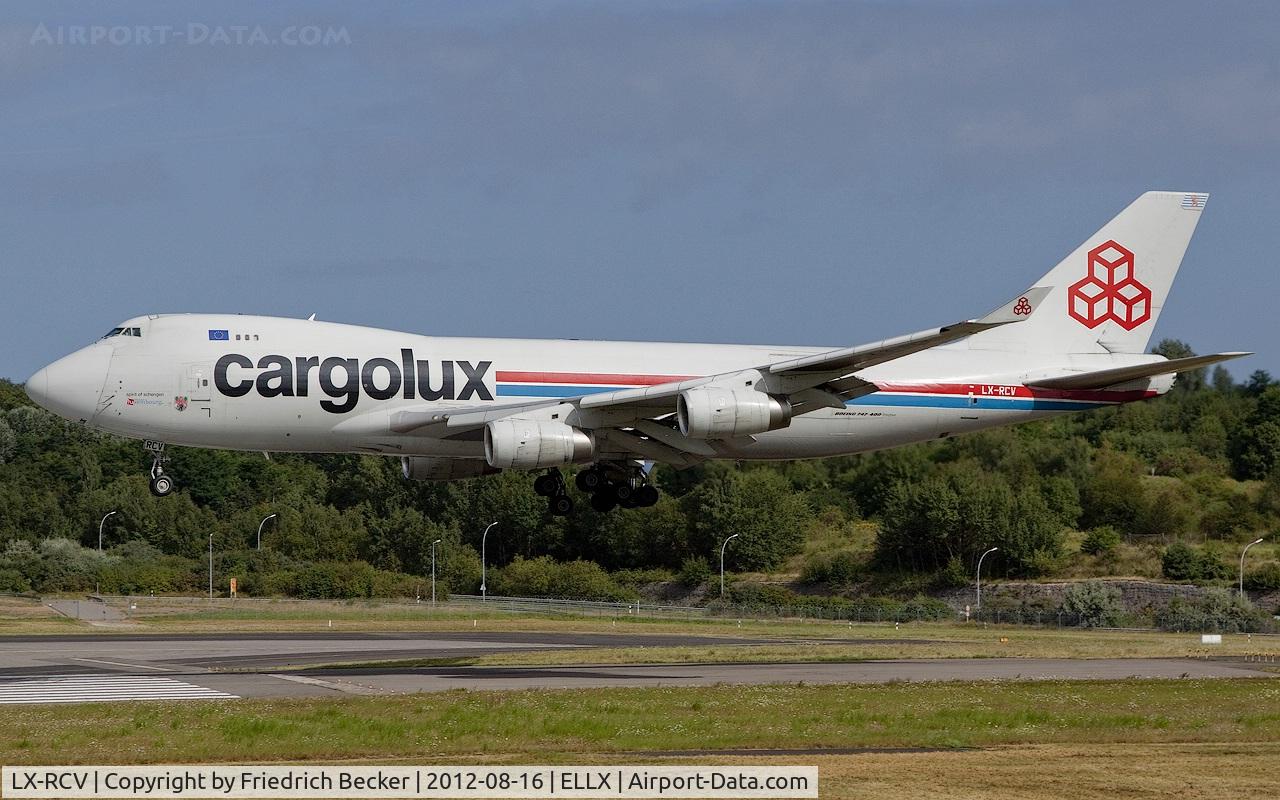 LX-RCV, 1999 Boeing 747-4R7F C/N 30400, short final RW24