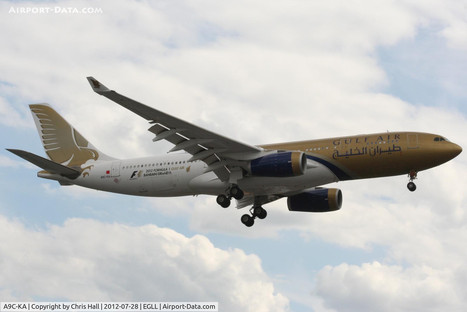 A9C-KA, 1999 Airbus A330-243 C/N 276, Gulf Air