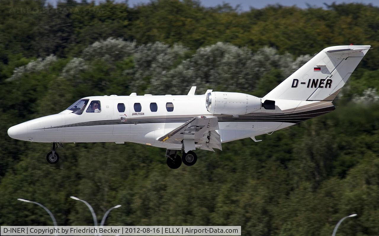 D-INER, 2003 Cessna 525 CitationJet CJ1 C/N 525-0516, short final RW24