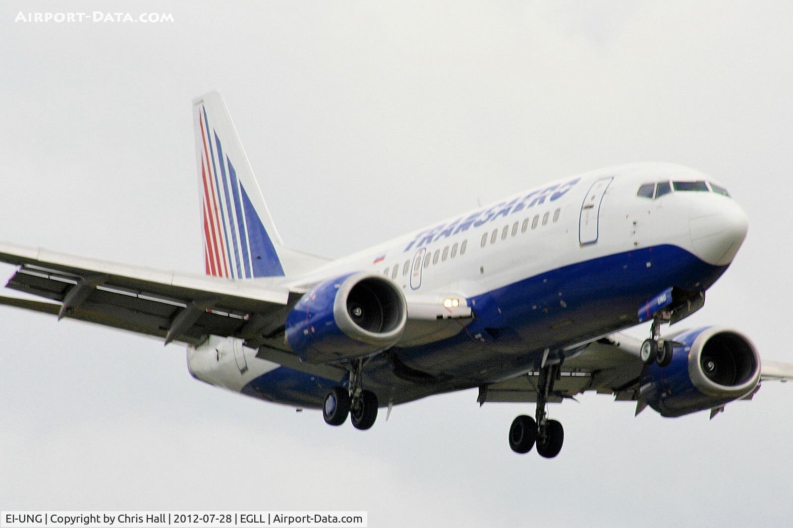 EI-UNG, 1998 Boeing 737-524 C/N 28915, Transaero Airlines