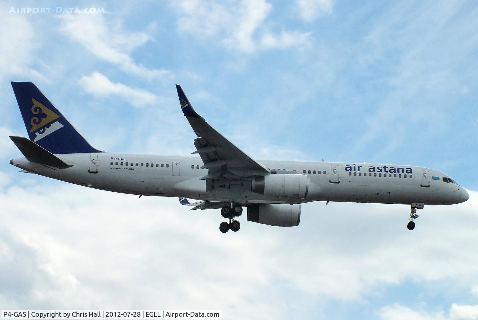 P4-GAS, 1996 Boeing 757-2G5 C/N 28112, Air Astana