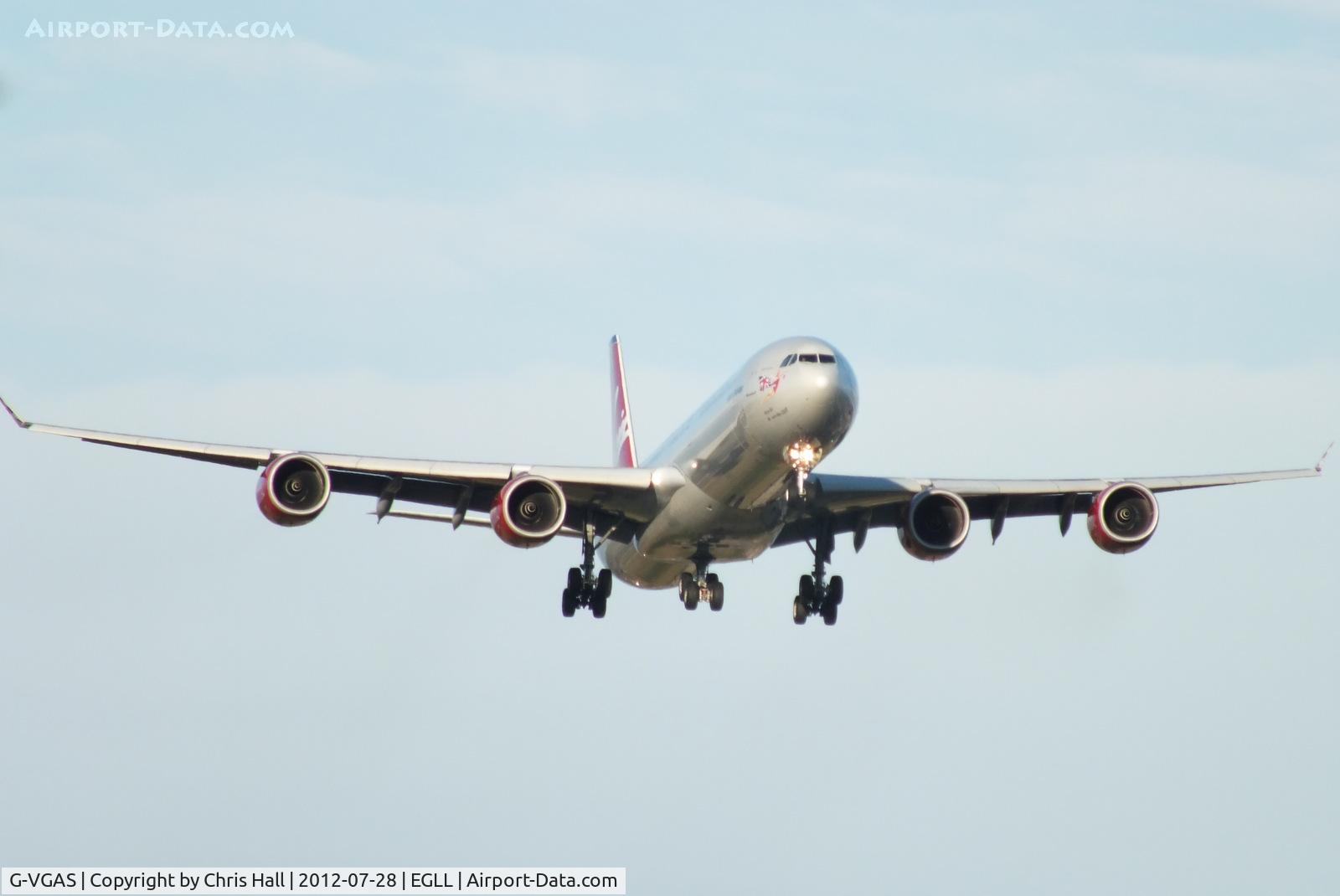 G-VGAS, 2005 Airbus A340-642 C/N 639, Virgin Atlantic