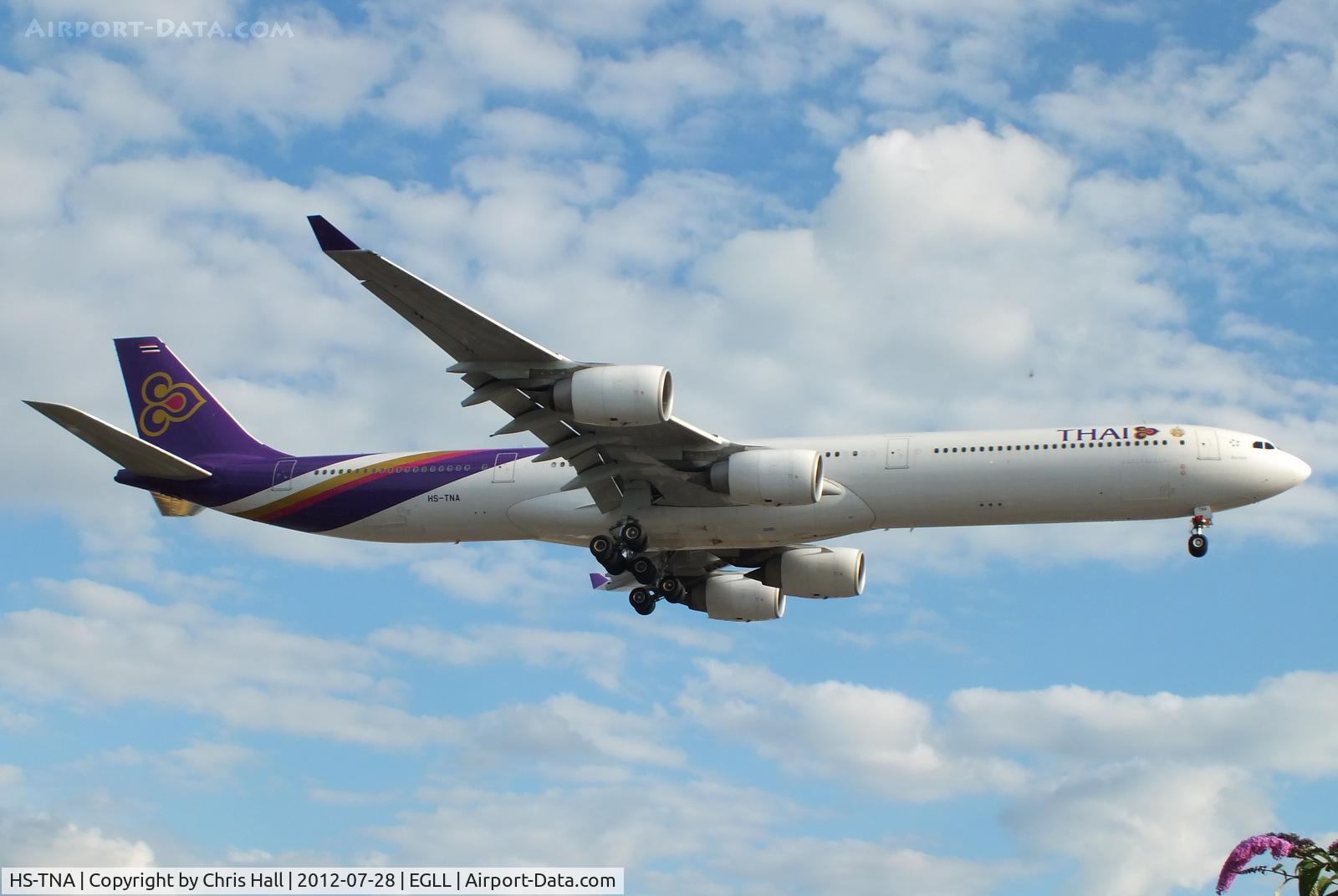 HS-TNA, 2005 Airbus A340-642 C/N 677, Thai Airways International