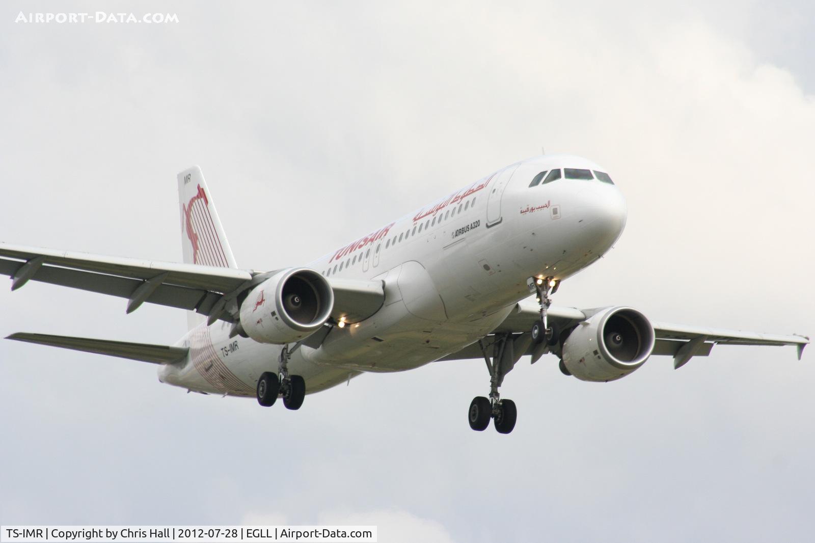 TS-IMR, 2010 Airbus A320-214 C/N 4344, Tunisair