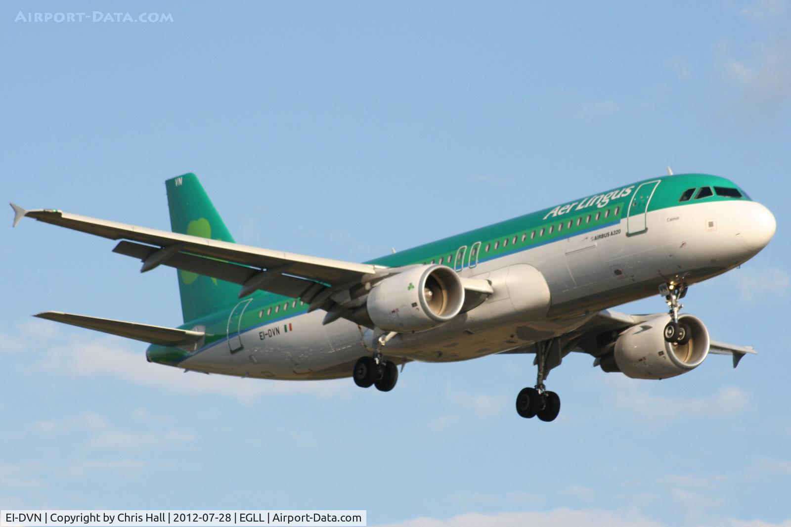 EI-DVN, 2011 Airbus A320-214 C/N 4715, Aer Lingus