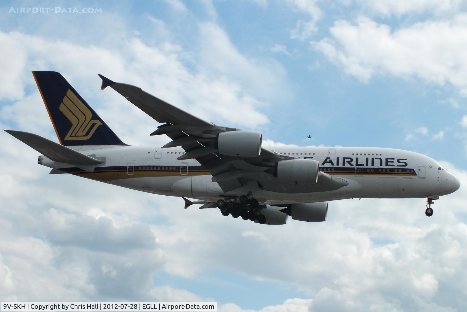 9V-SKH, 2008 Airbus A380-841 C/N 021, Singapore Airlines