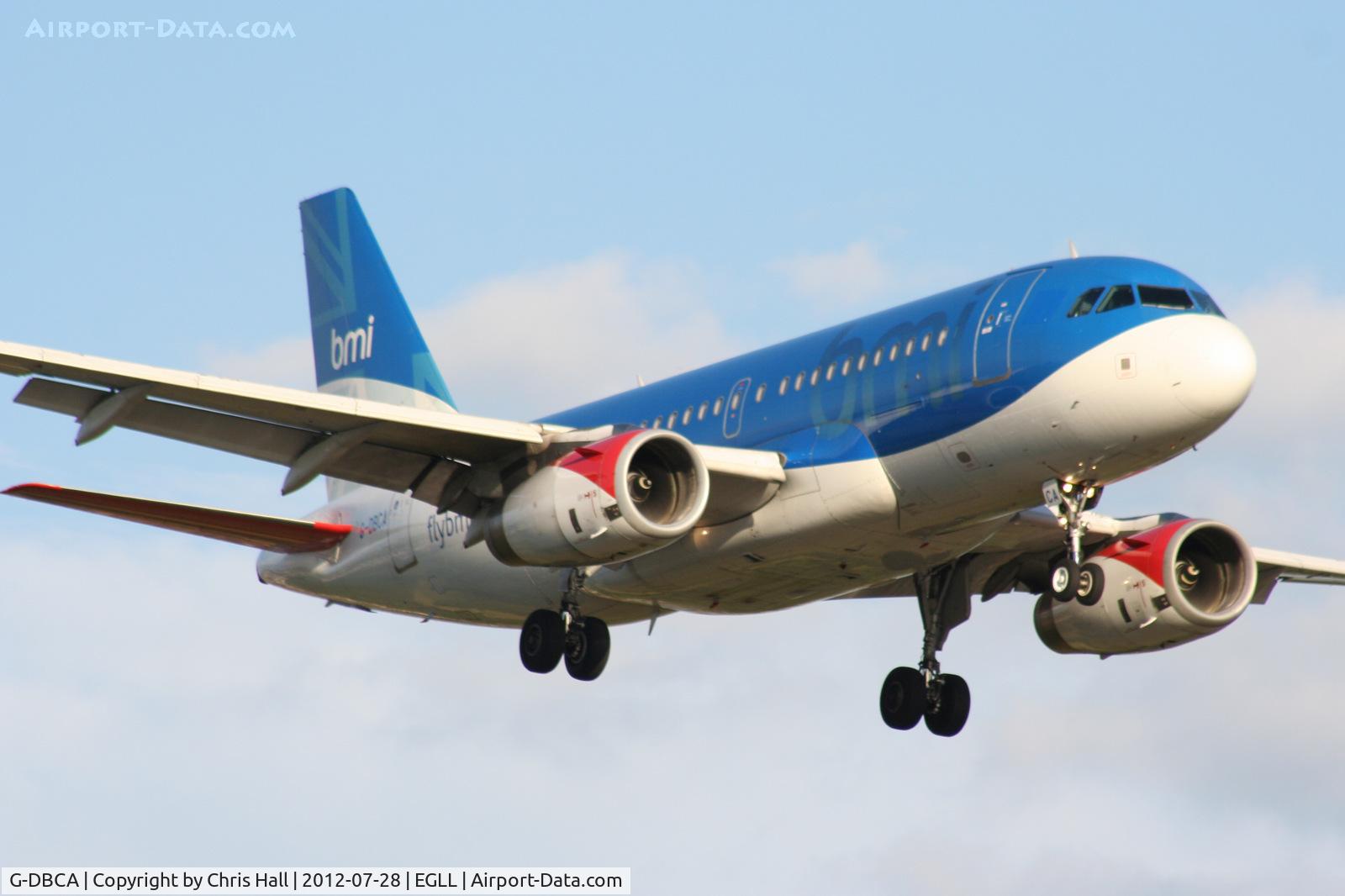 G-DBCA, 2004 Airbus A319-131 C/N 2098, now operated by British Airways