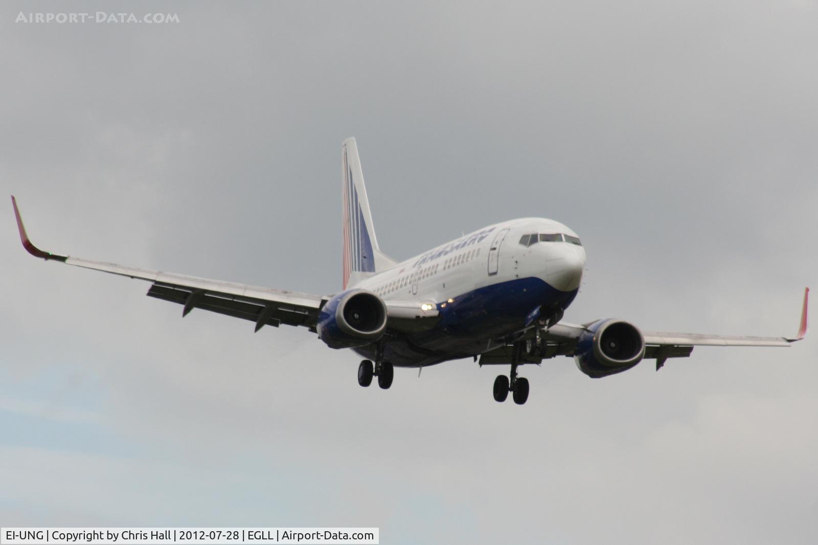 EI-UNG, 1998 Boeing 737-524 C/N 28915, Transaero Airlines