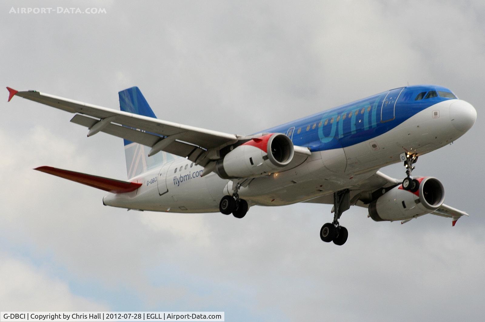 G-DBCI, 2006 Airbus A319-131 C/N 2720, BMI - British Midland
