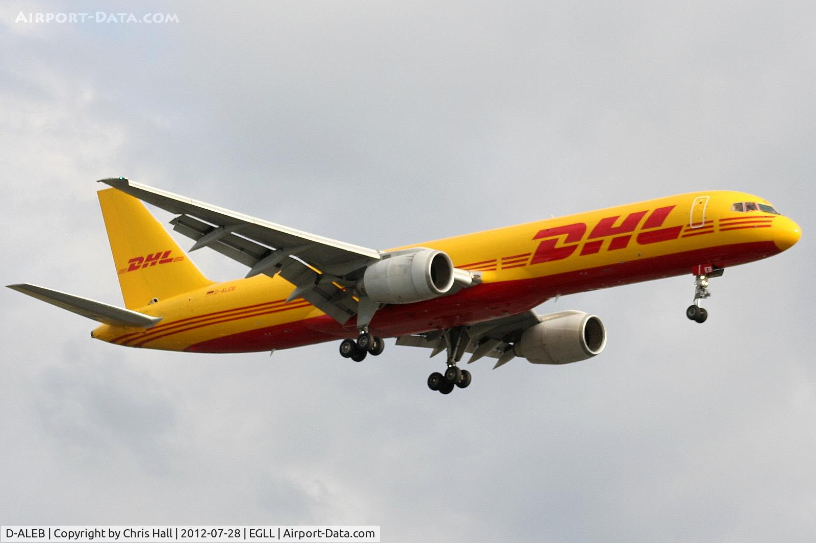 D-ALEB, 1982 Boeing 757-236/SF C/N 22173, DHL