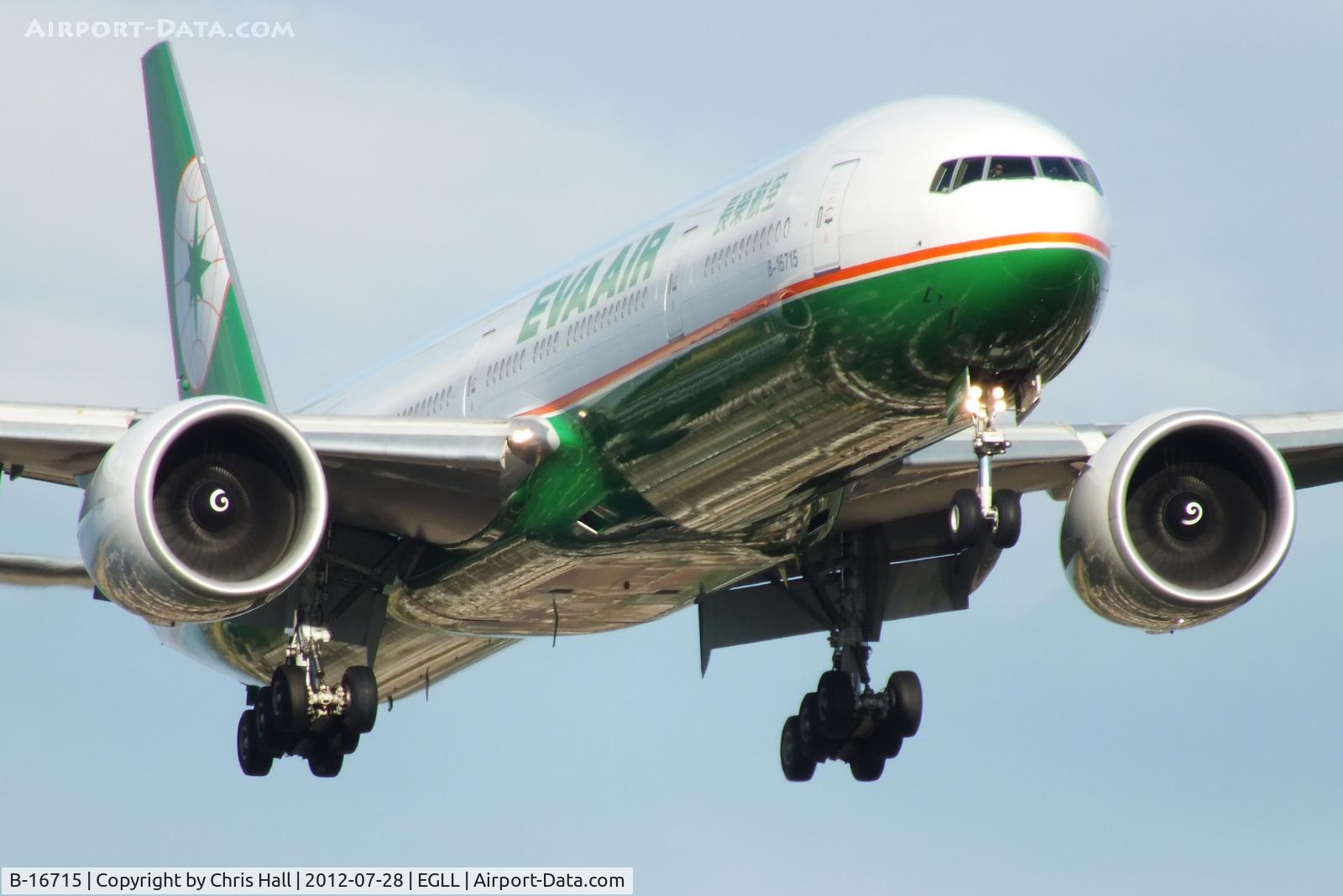B-16715, 2009 Boeing 777-35E/ER C/N 33757, EVA Airways