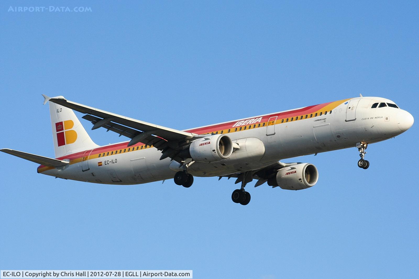 EC-ILO, 2002 Airbus A321-211 C/N 1681, Iberia