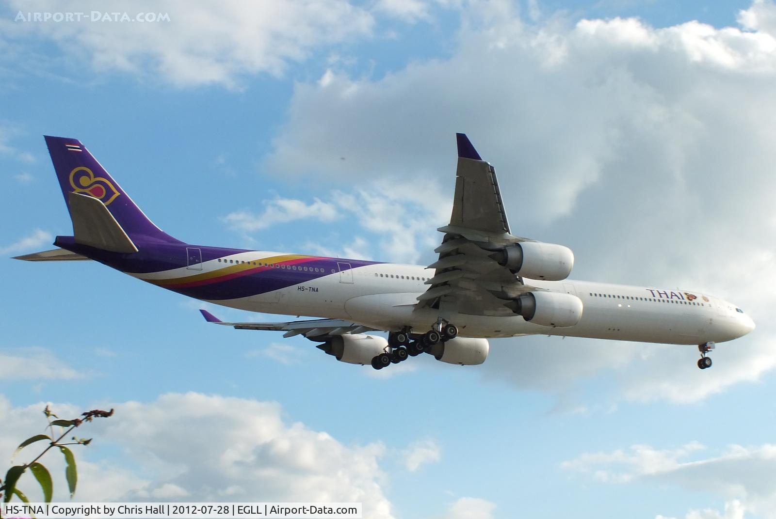 HS-TNA, 2005 Airbus A340-642 C/N 677, Thai Airways International