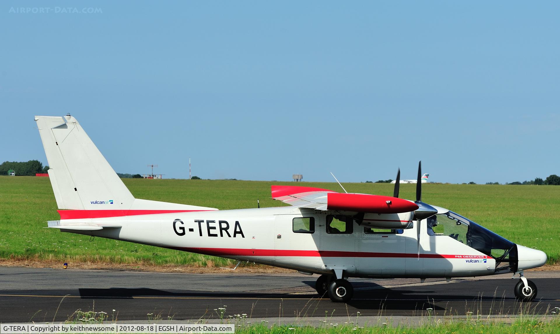 G-TERA, 2007 Vulcanair P-68 Observer 2 C/N 433-29 OB2, Recent addition to the Apem fleet ?